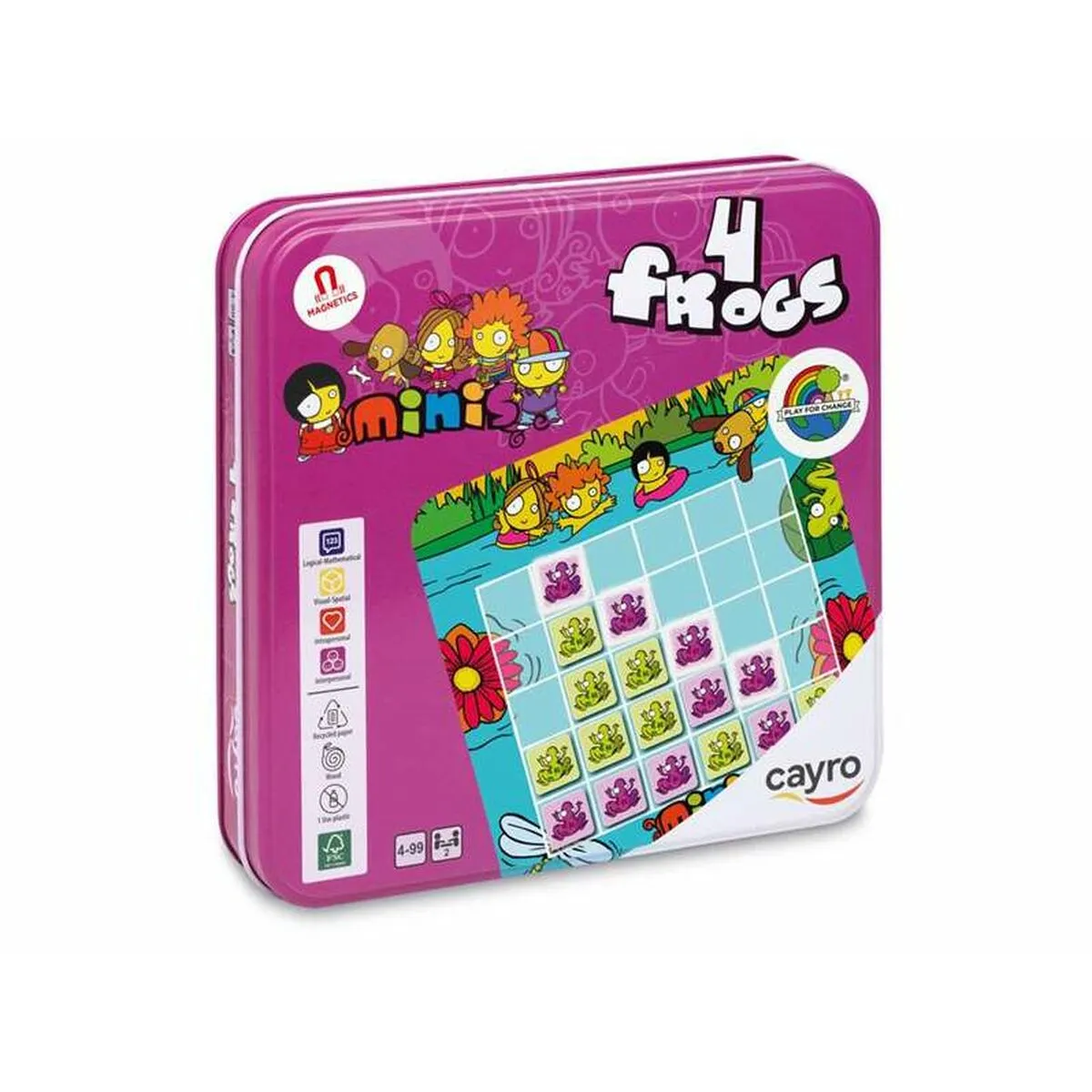 Gioco Educativo Prima Infanzia Cayro Frogs 8 Pezzi