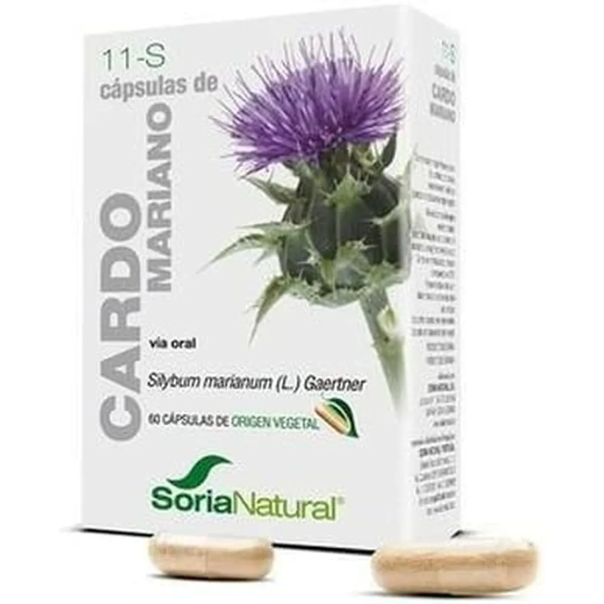 Integratore Alimentare Soria Natural   Cardo mariano 30 Unità