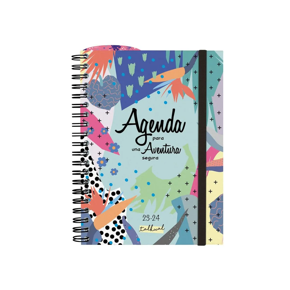 Agenda Finocam Talkual Aventura Per la scuola 2023-2024 Multicolore 1/8 12 x 16,9 cm