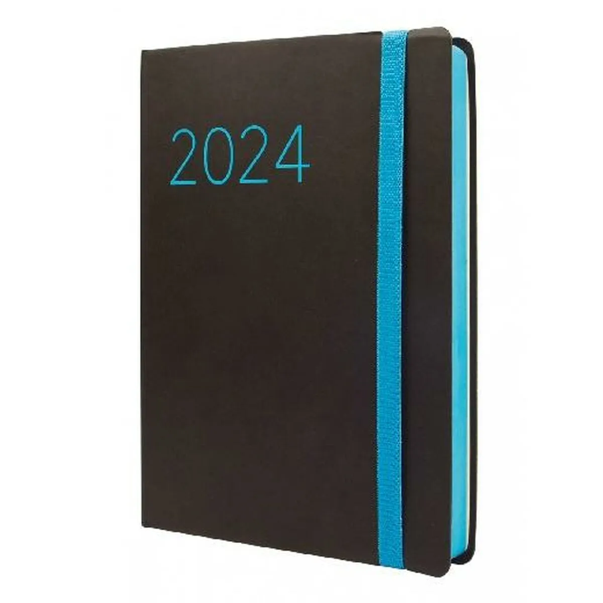 Agenda Finocam Flexi 2024 Nero A5 14,8 x 21 cm