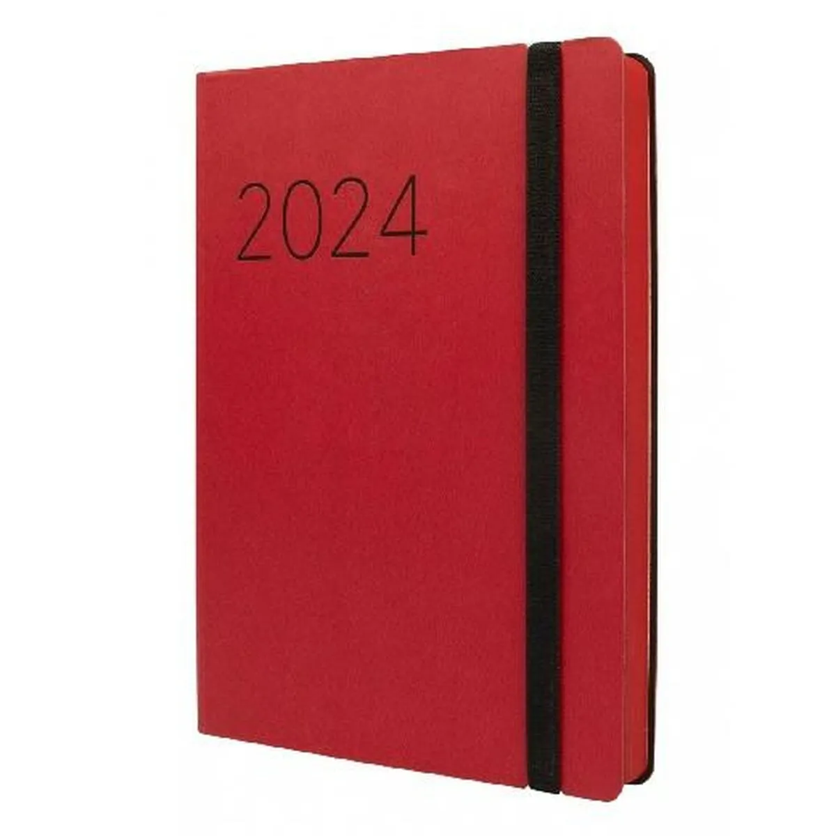 Agenda Finocam Flexi 2024 Rosso A5 14,8 x 21 cm