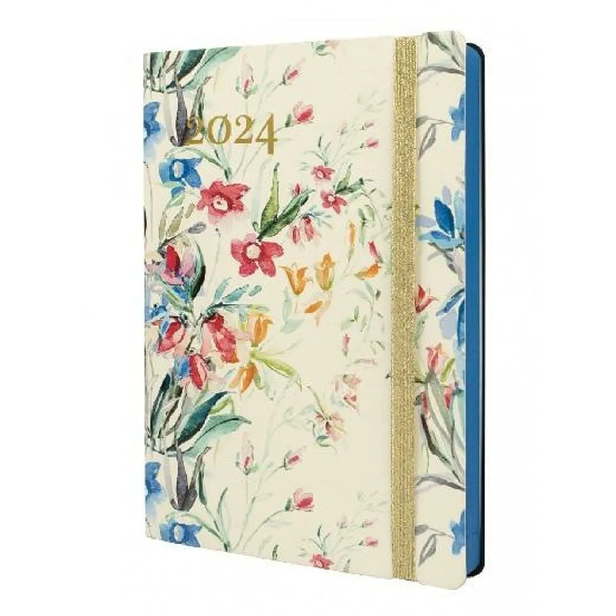 Agenda Finocam Flexy Joy Bloom 2024 Multicolore A5 14,8 x 21 cm