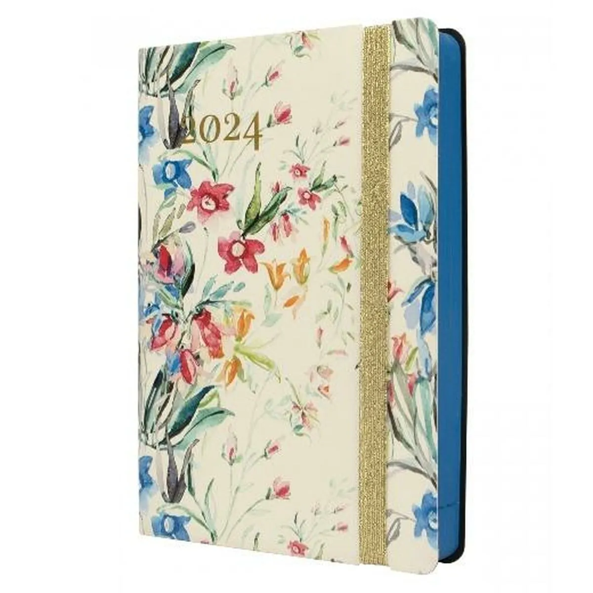 Agenda Finocam Flexy Joy Bloom 2024 Multicolore 11,8 x 16,8 cm