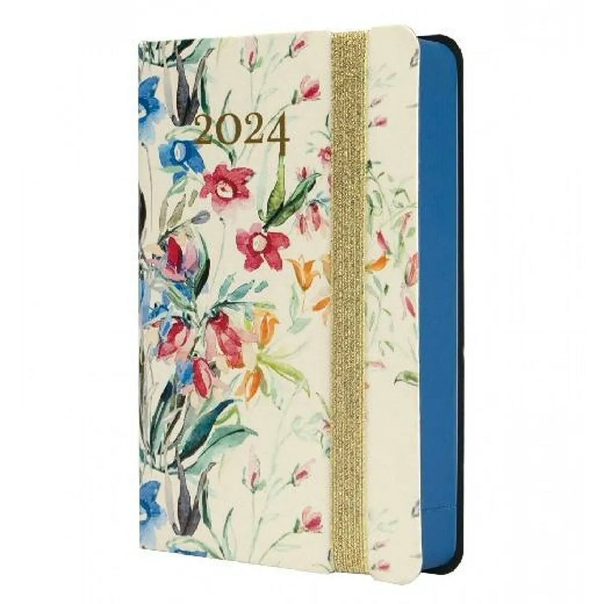 Agenda Finocam Flexy Joy Bloom 2024 Multicolore 8,2 x 12,7 cm