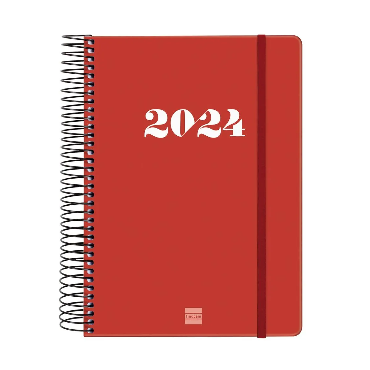 Agenda Finocam MY 2024 Rosso A5 15,5 x 21,2 cm