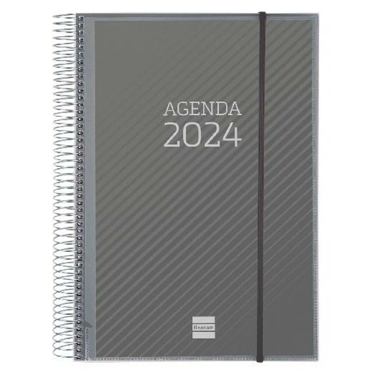 Agenda Finocam Basics 2024 Personalizzabile Trasparente A4 21 x 29,7 cm