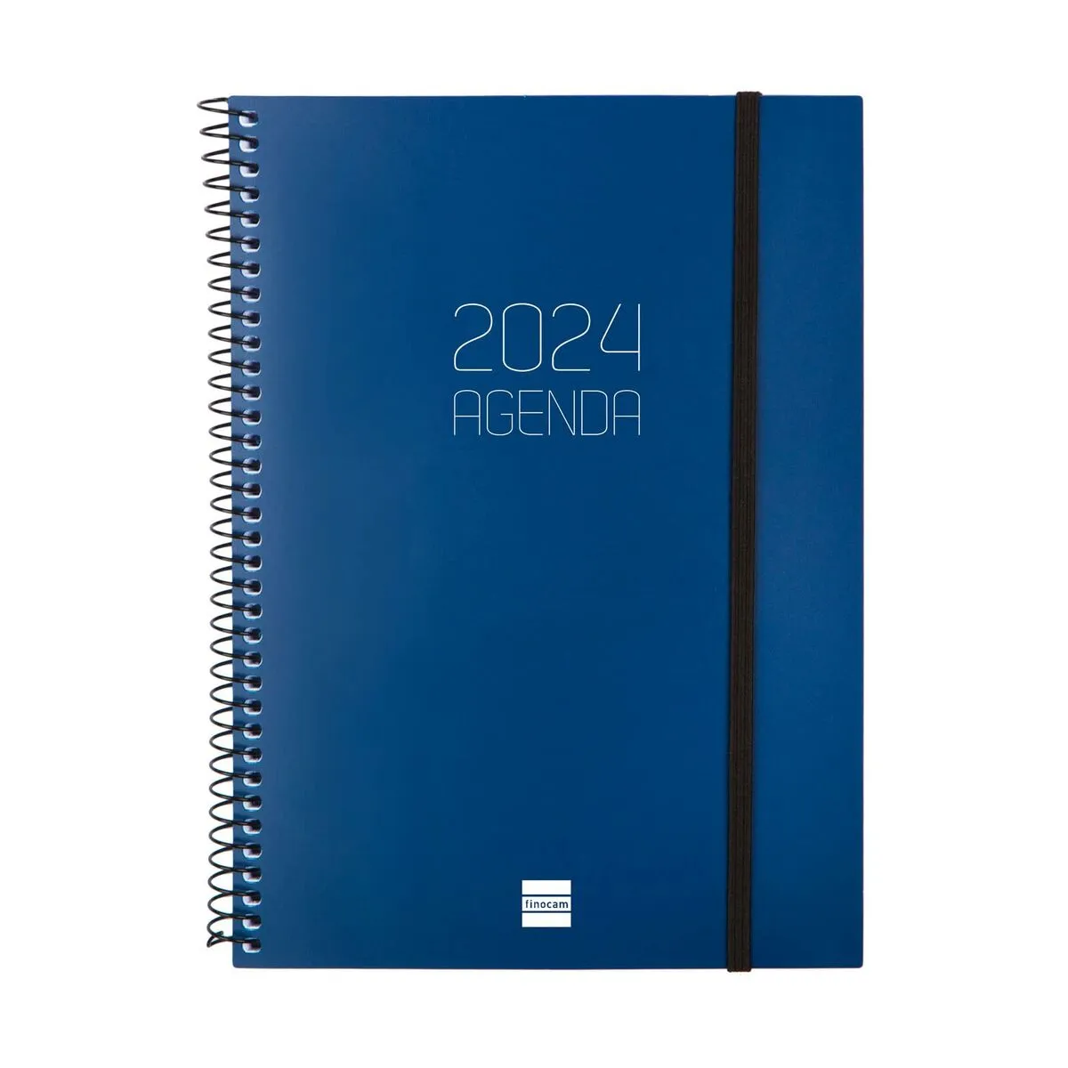 Agenda Finocam Opaque 2024 Azzurro A5 15,5 x 21,2 cm