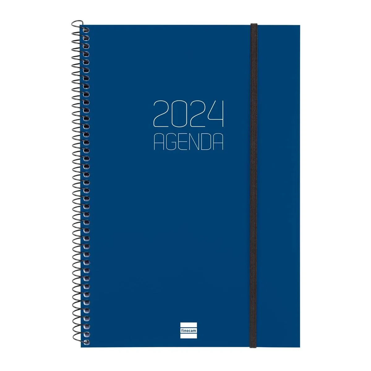 Agenda Finocam Opaque 2024 Azzurro 16,5 x 24,2 cm