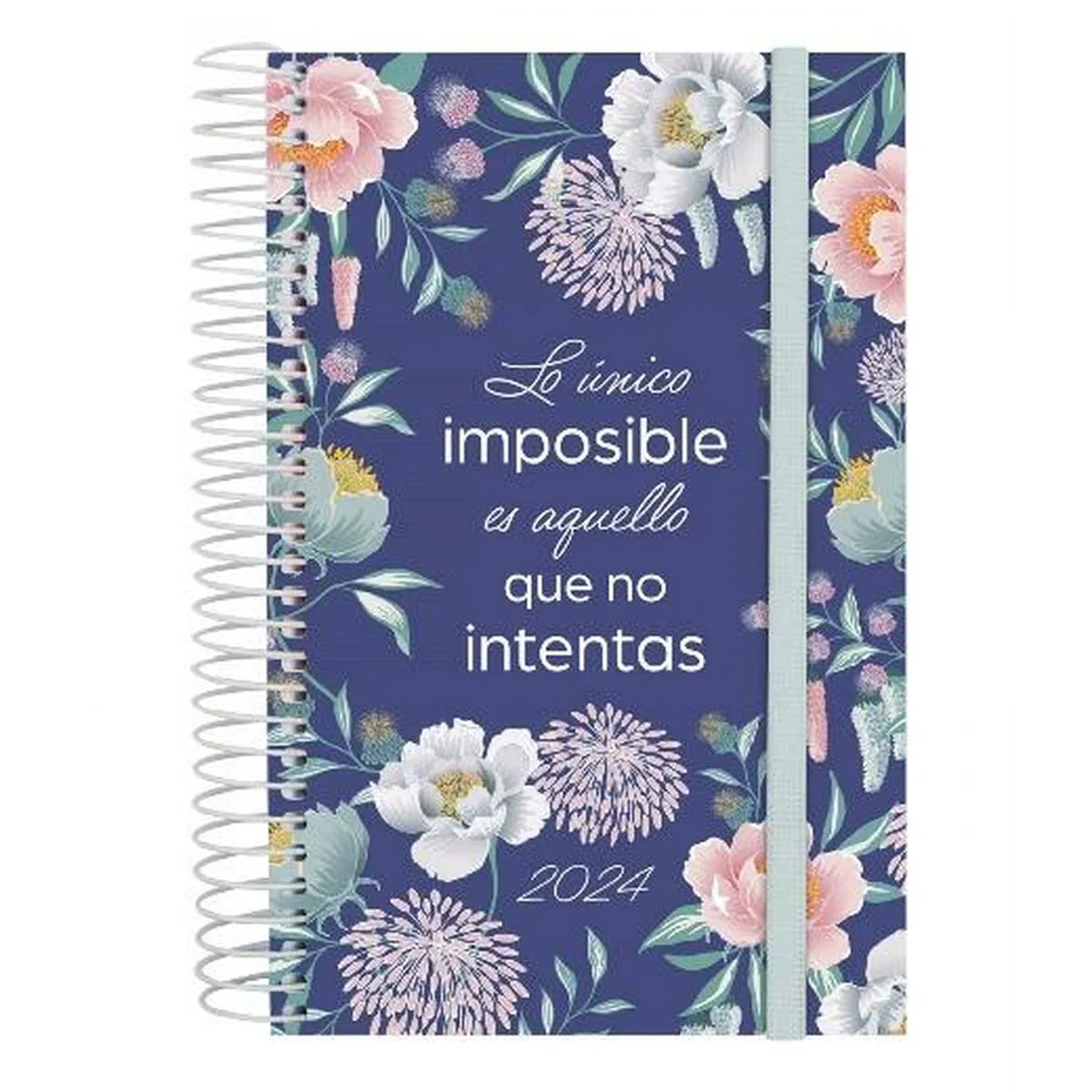 Agenda Finocam Design Collection Imposible 2024 Multicolore 11,7 x 18,1 cm