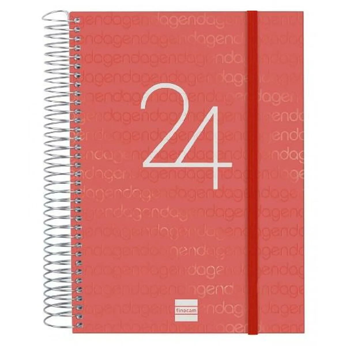 Agenda Finocam 2024 Rosso 15,5 x 21,2 cm