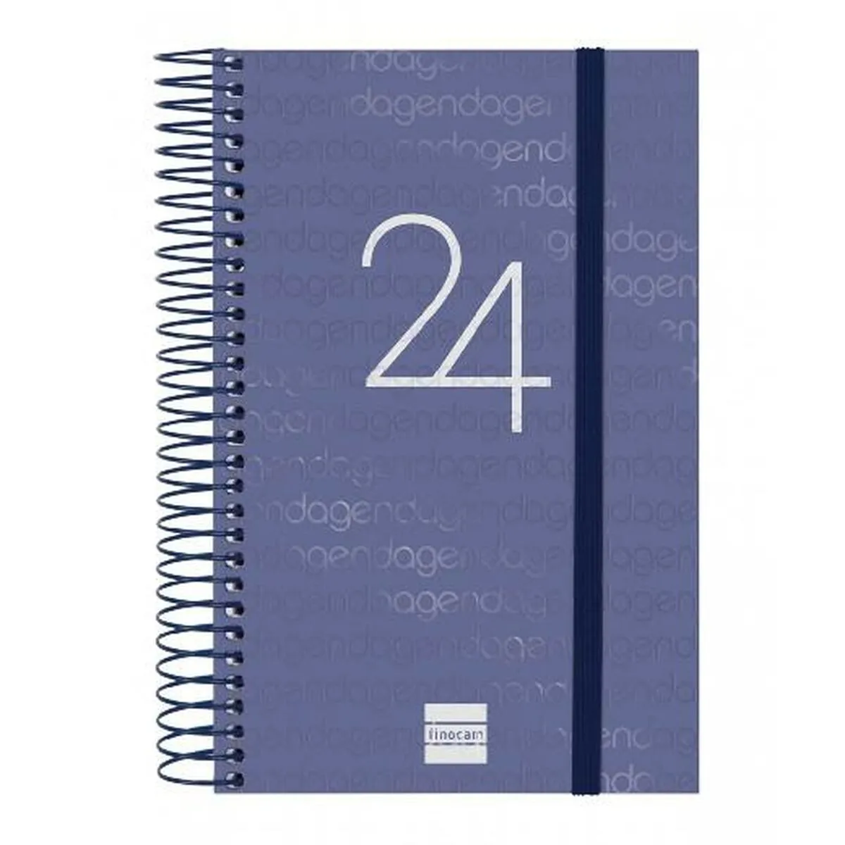 Agenda Finocam 2024 Azzurro 11,7 x 18,1 cm