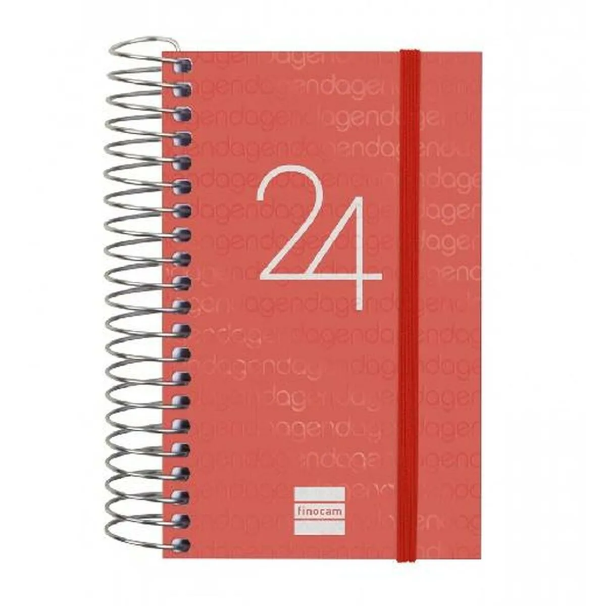 Agenda Finocam 2024 Rosso 7,9 x 12,7 cm