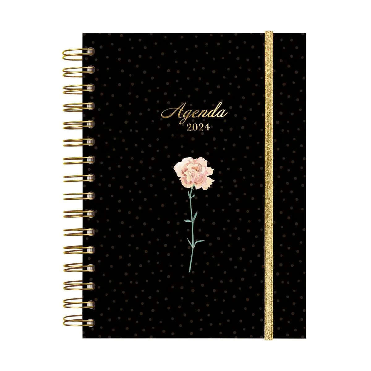 Agenda Finocam You Flower 2024 Multicolore A5 15,5 x 21,2 cm