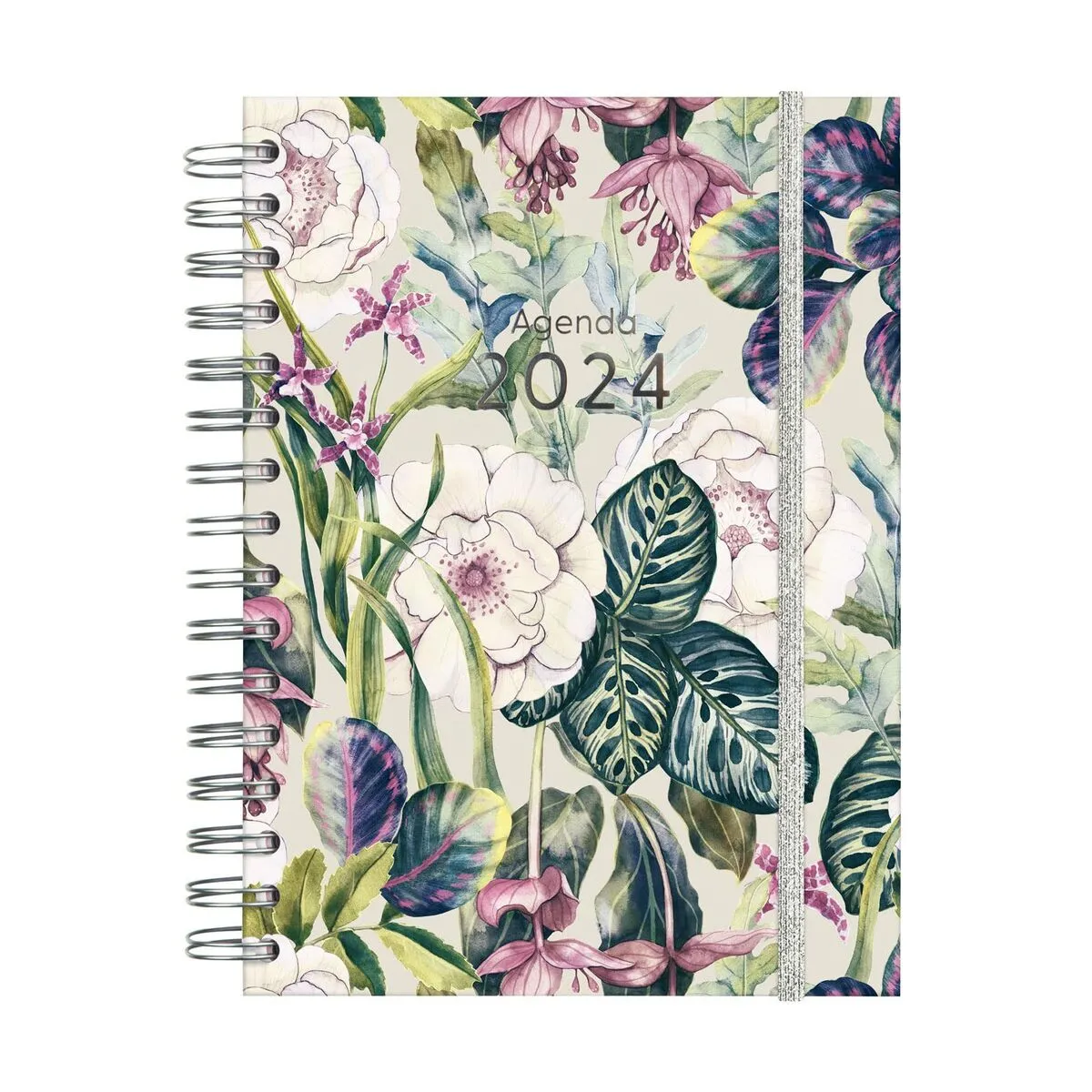 Agenda Finocam You Poppy 2024 Multicolore A5 15,5 x 21,2 cm