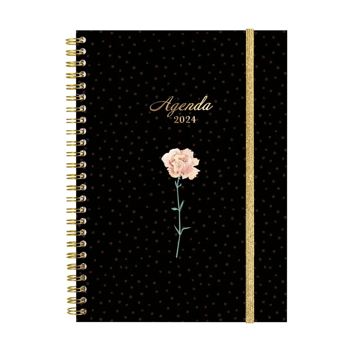 Agenda Finocam You Flower 2024 Multicolore A5 15,5 x 21,2 cm