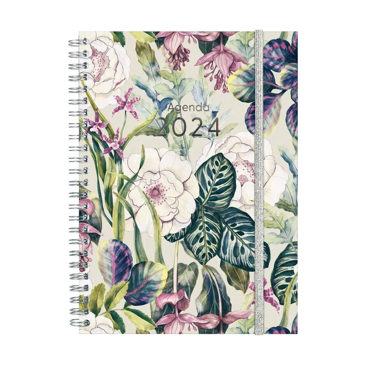 Agenda Finocam You Poppy 2024 Multicolore A5 15,5 x 21,2 cm