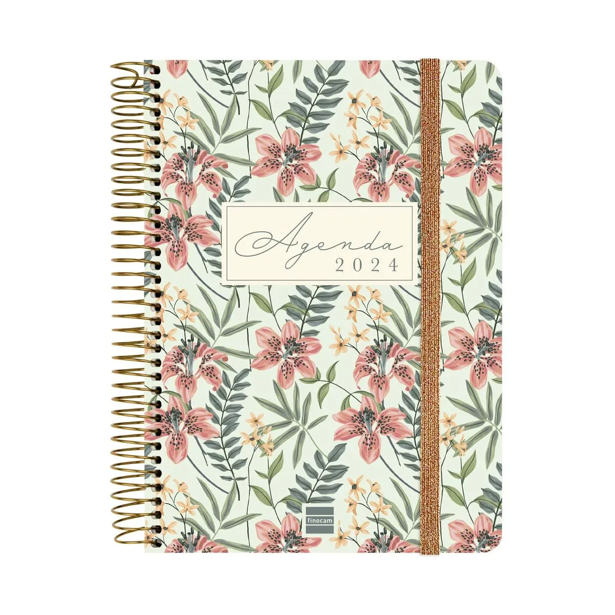 Agenda Finocam Cloe 2024 Multicolore A5 15,5 x 21,2 cm