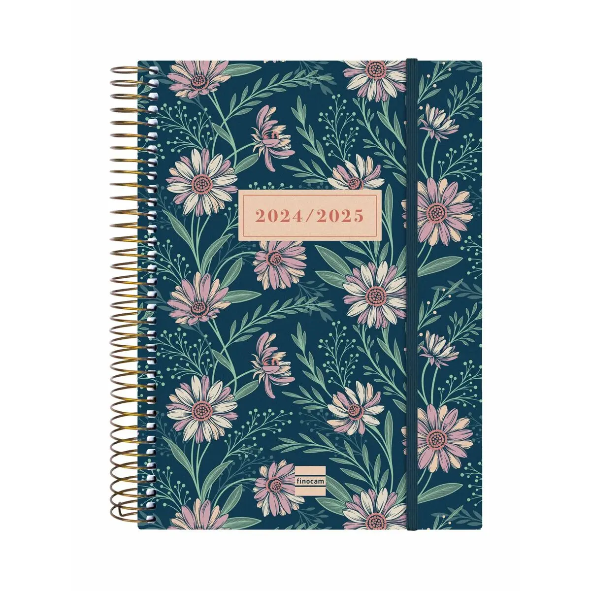 Agenda Finocam Daisy Multicolore A5 15,5 x 21,2 cm 2024-2025