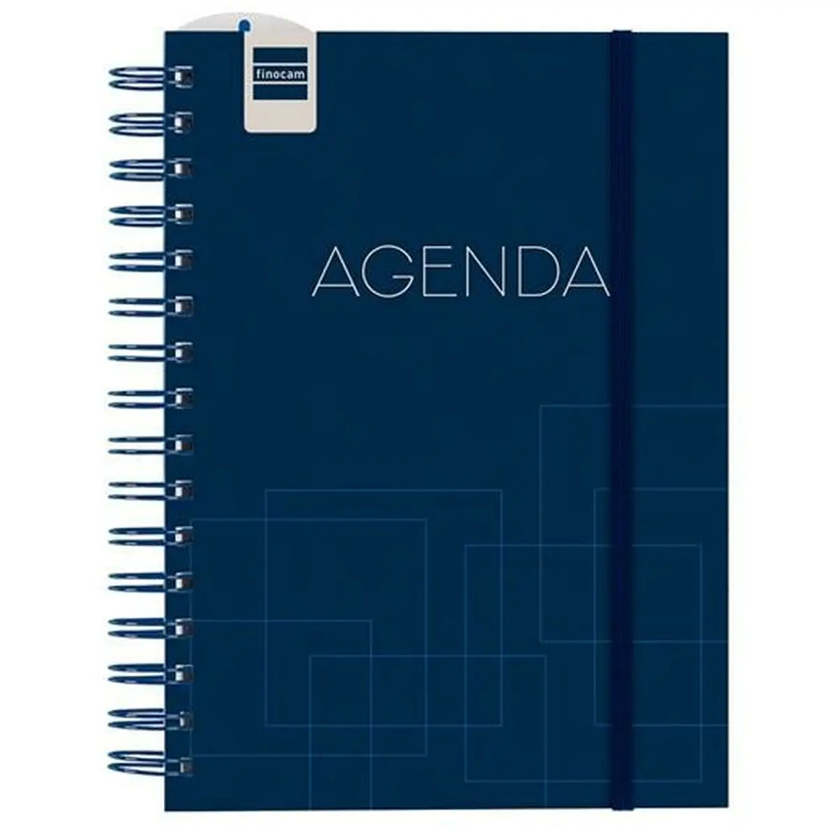 Agenda Finocam Azzurro Quarto 15,5 x 21,5 cm 2024-2025