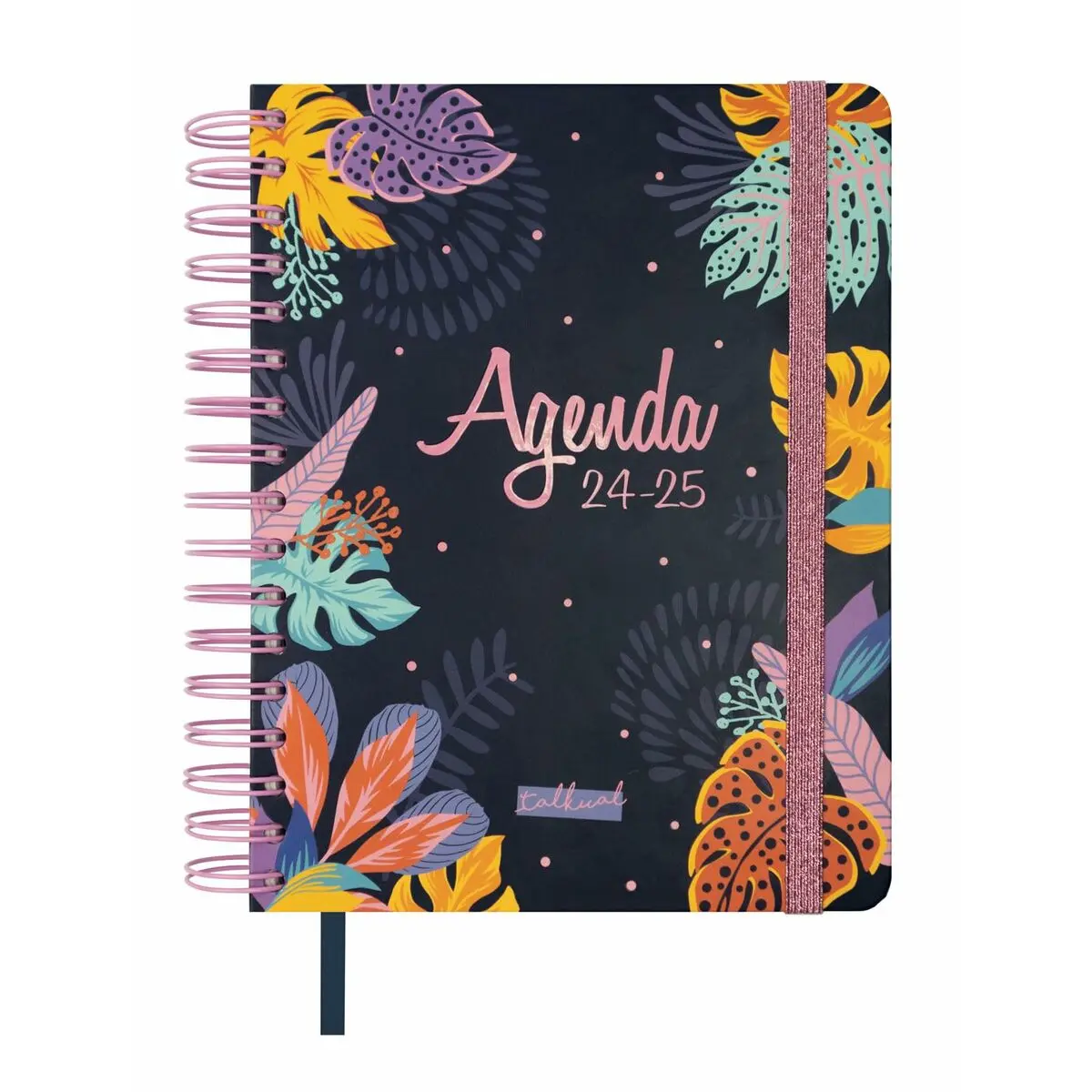 Agenda Finocam Talkual Wild Multicolore Quarto 15,5 x 21,7 cm 2024-2025