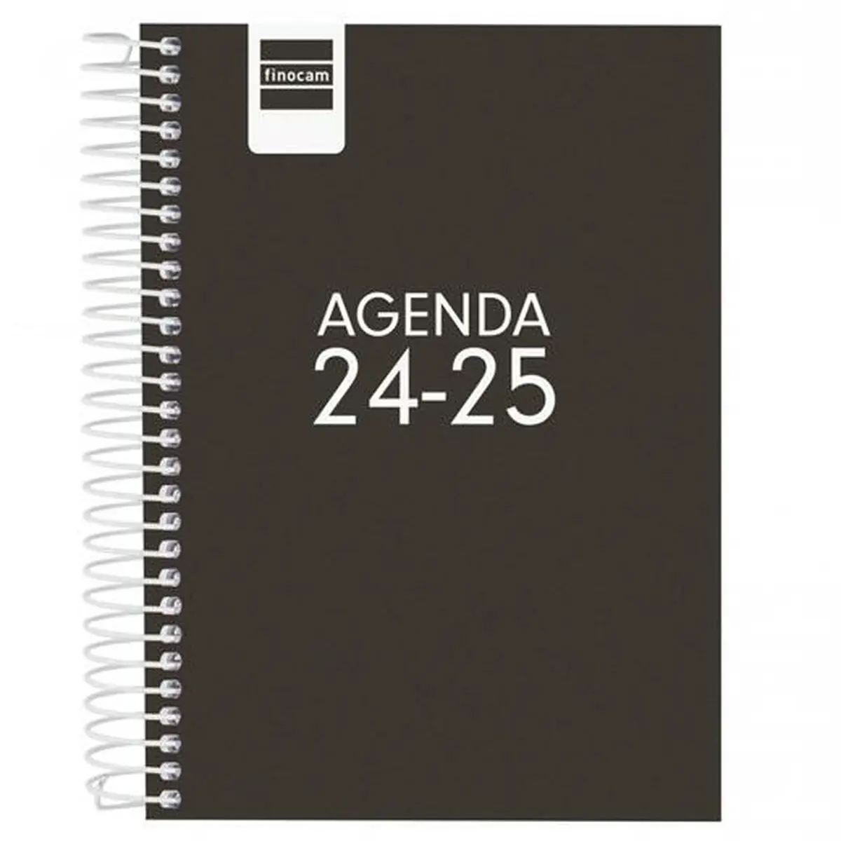 Agenda Finocam COOL Nero 1/8 12 x 16,4 cm 2024-2025