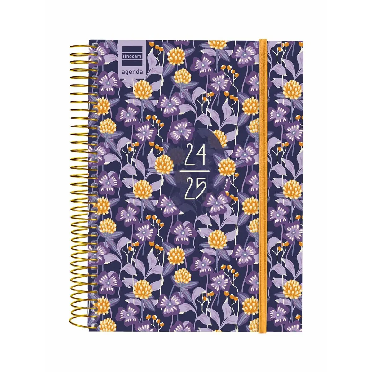 Agenda Finocam Multicolore Quarto 15,5 x 21,2 cm 2024-2025