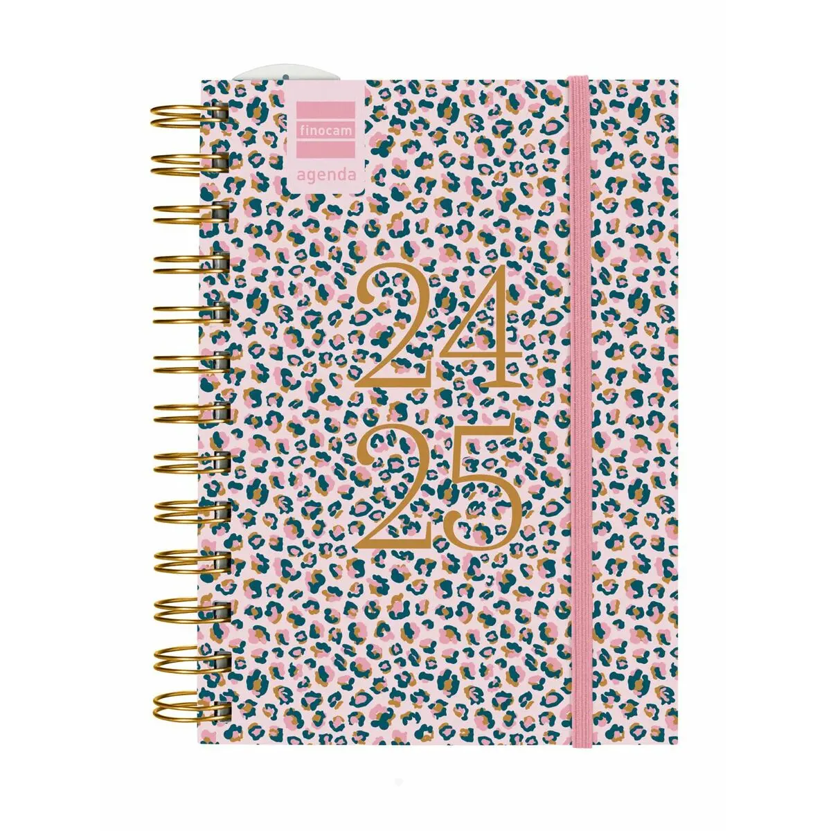 Agenda Finocam Phanter Multicolore 1/8 12 x 16,4 cm 2024-2025