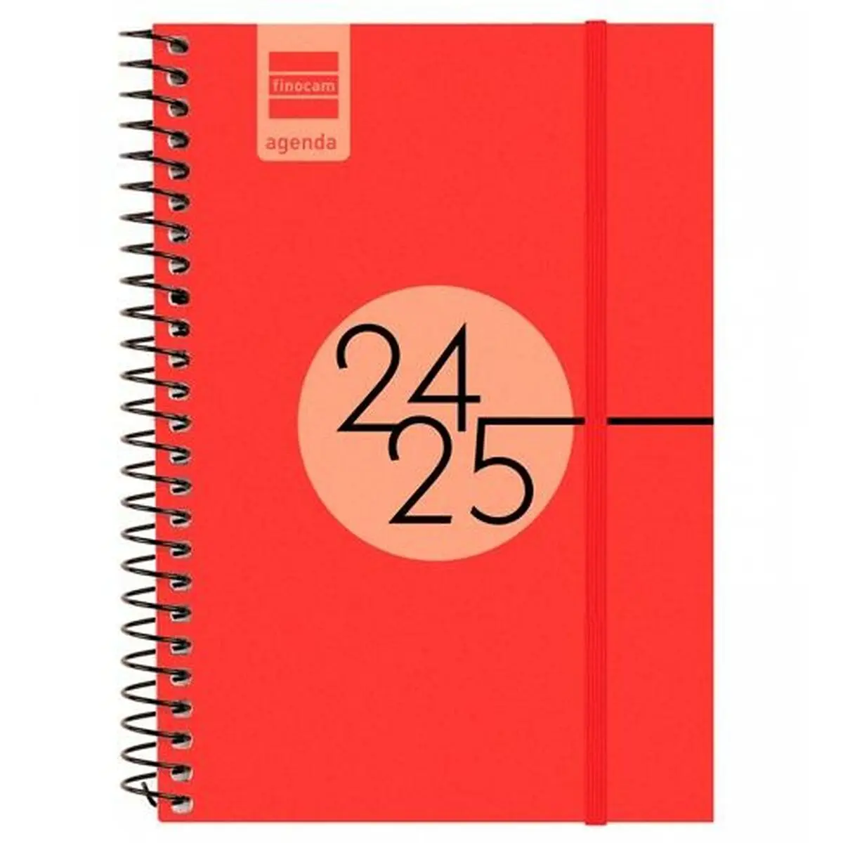 Agenda Finocam SVH Rosso 12 x 17,1 cm 2024-2025