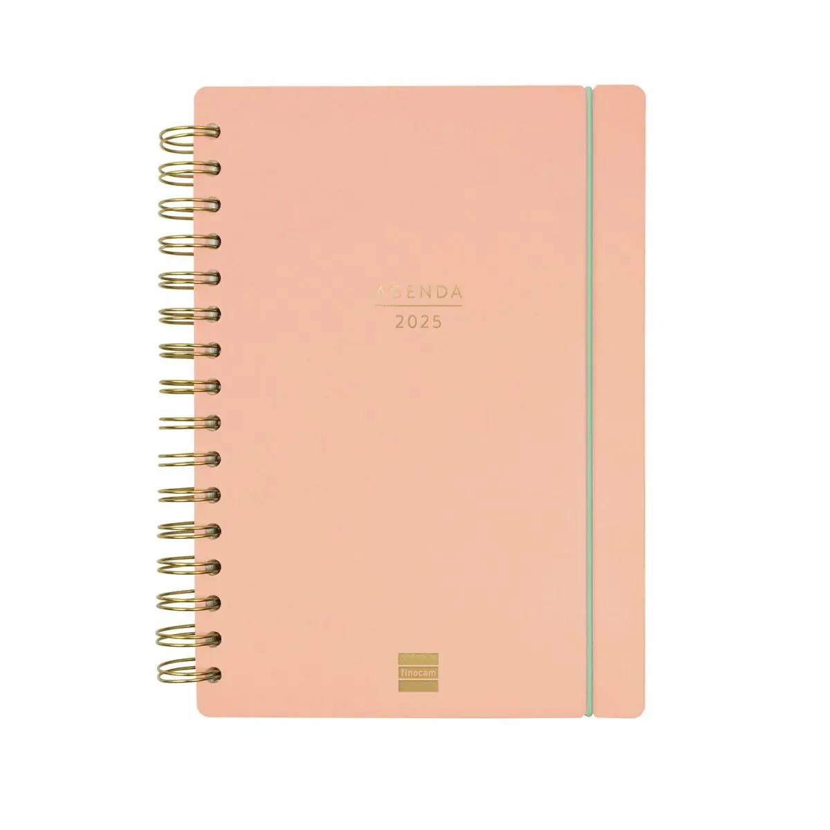 Agenda Finocam Haiku Corallo A5 15,5 x 21,2 cm 2024-2025