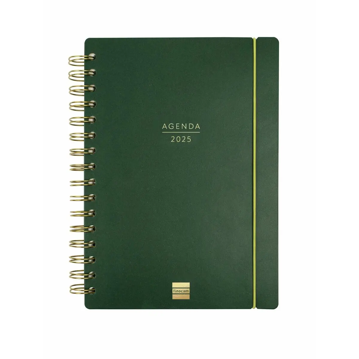 Agenda Finocam Haiku Verde A5 15,5 x 21,2 cm 2024-2025