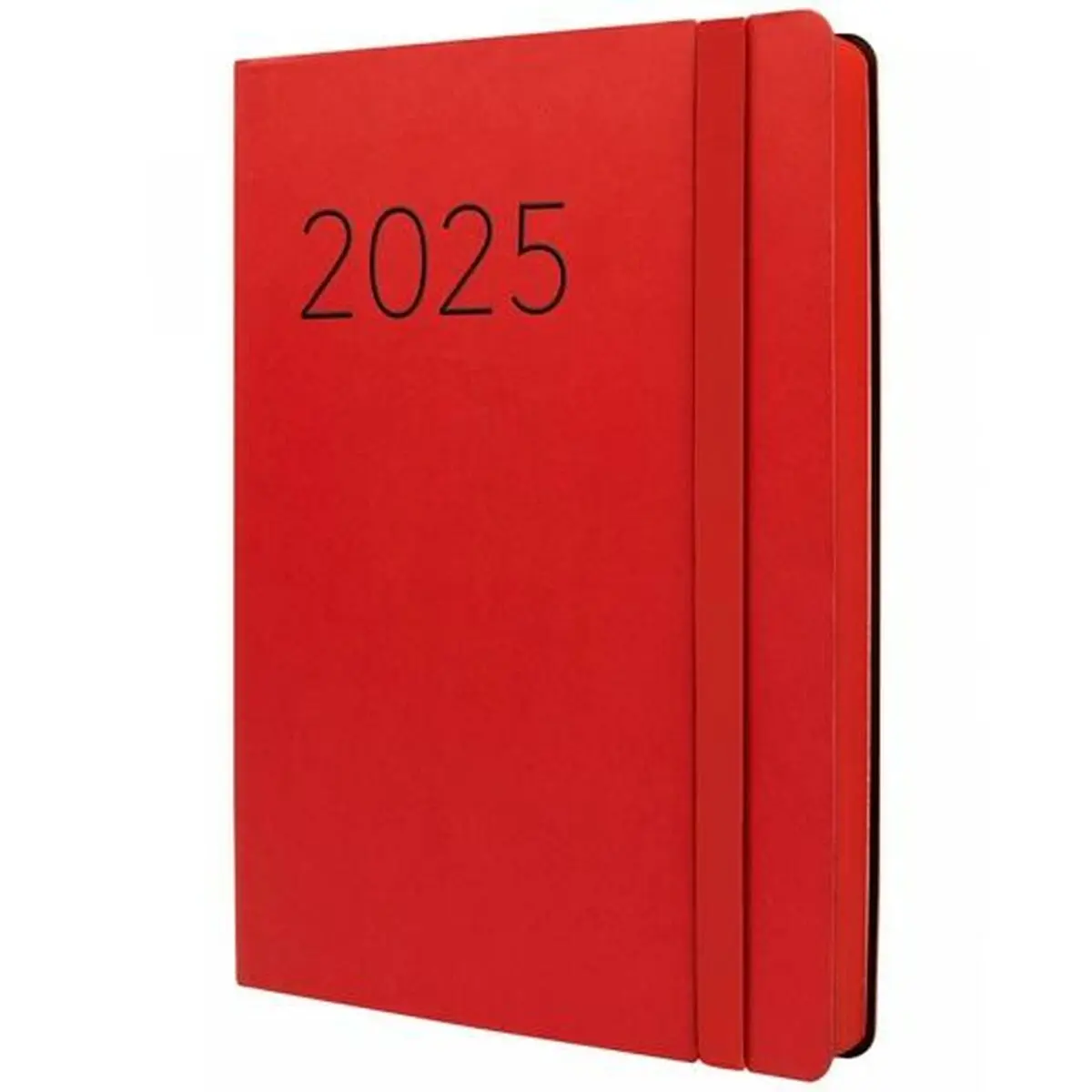 Agenda Finocam FLEXI Rosso A5 14,8 x 21 cm 2025 Liscia