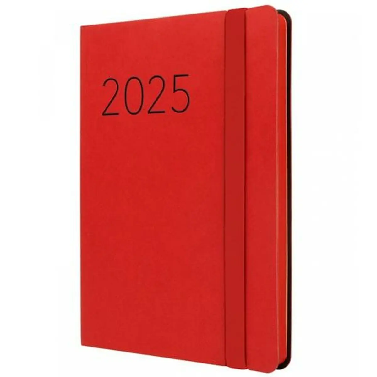 Agenda Finocam FLEXI Rosso 11,8 x 16,8 cm 2025 Liscia