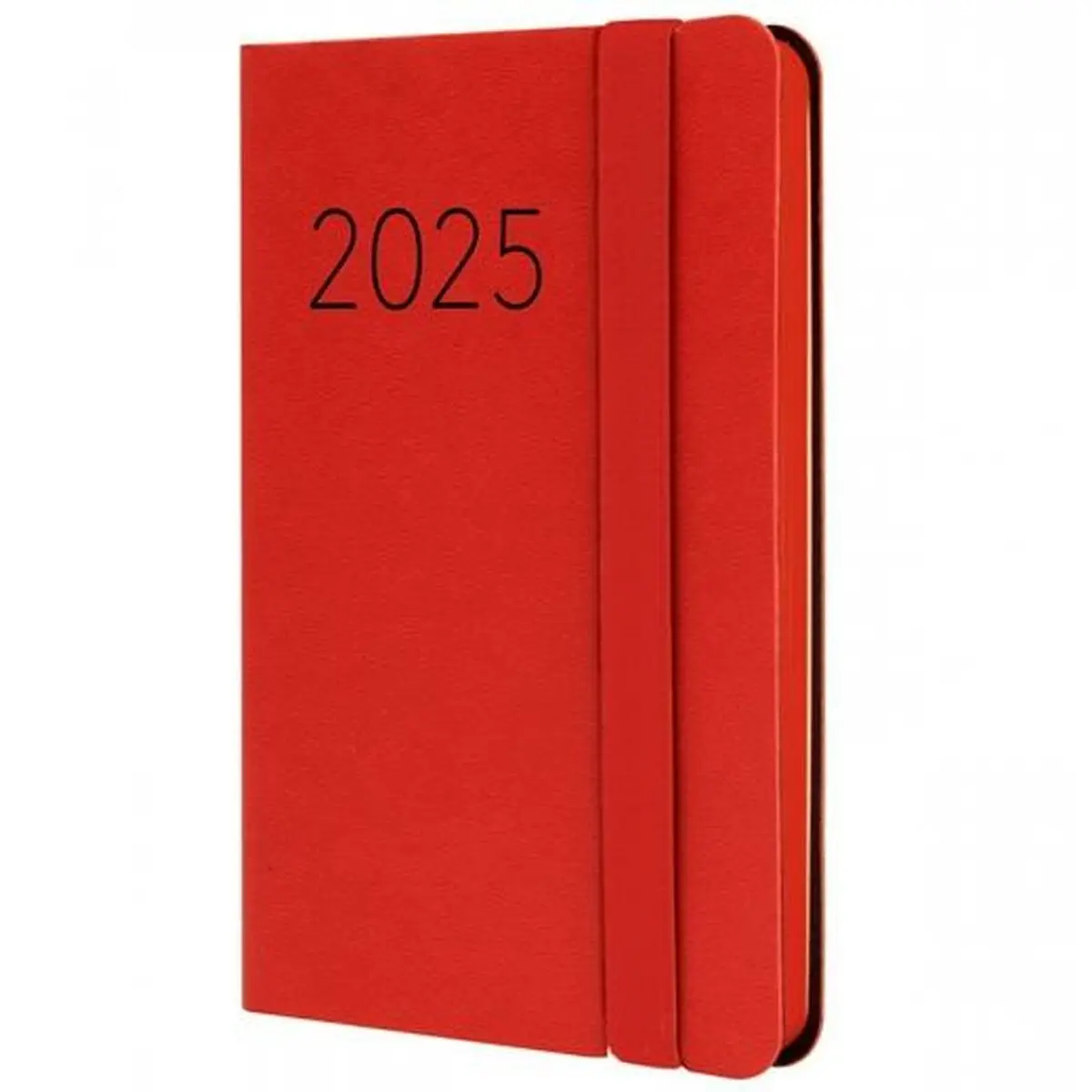 Agenda Finocam FLEXI Rosso Mini 8,2 x 12,7 cm 2025 Liscia