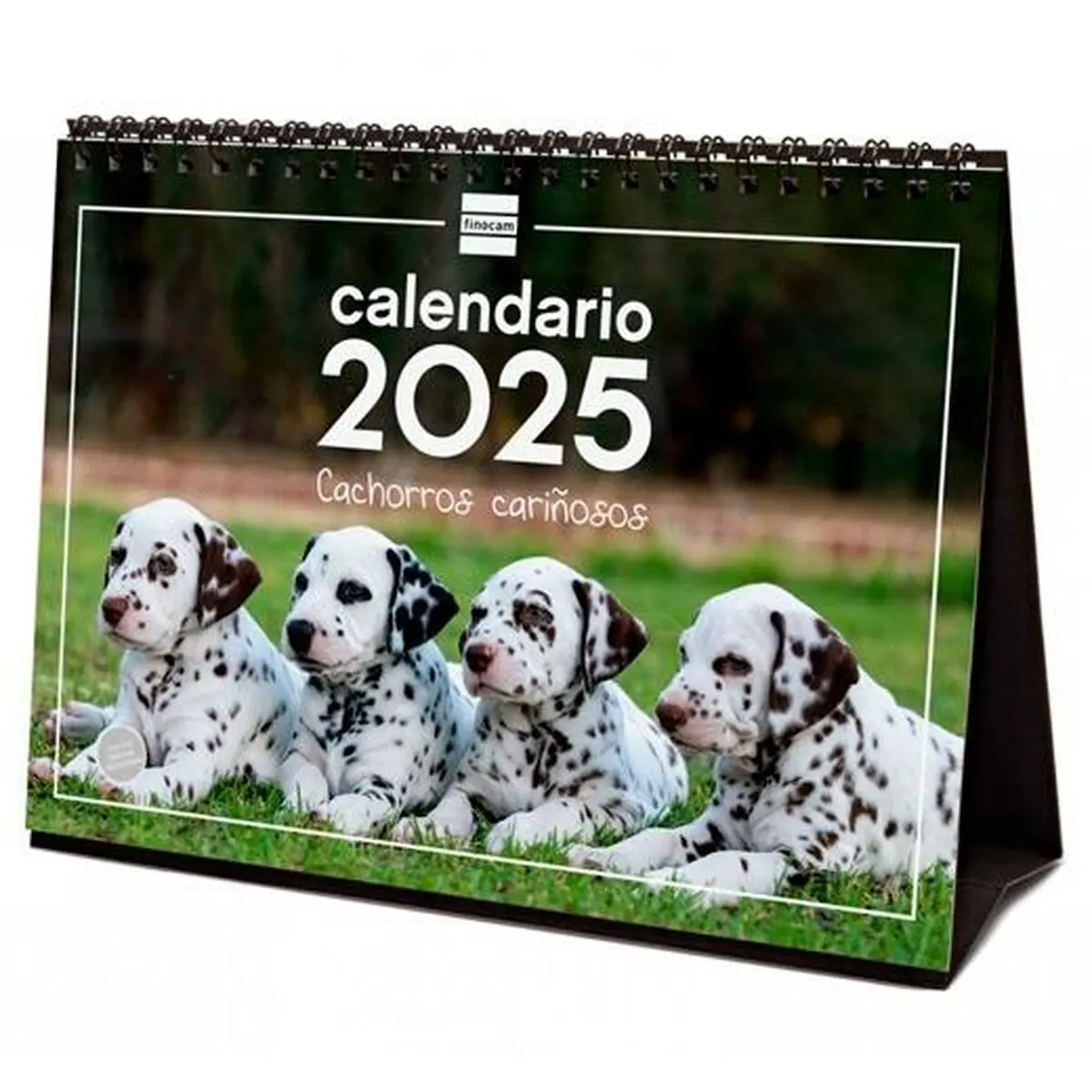 Calendario da Tavolo Finocam CACHORROS CARIÑOSOS Multicolore Carta 21 x 15 cm 2025