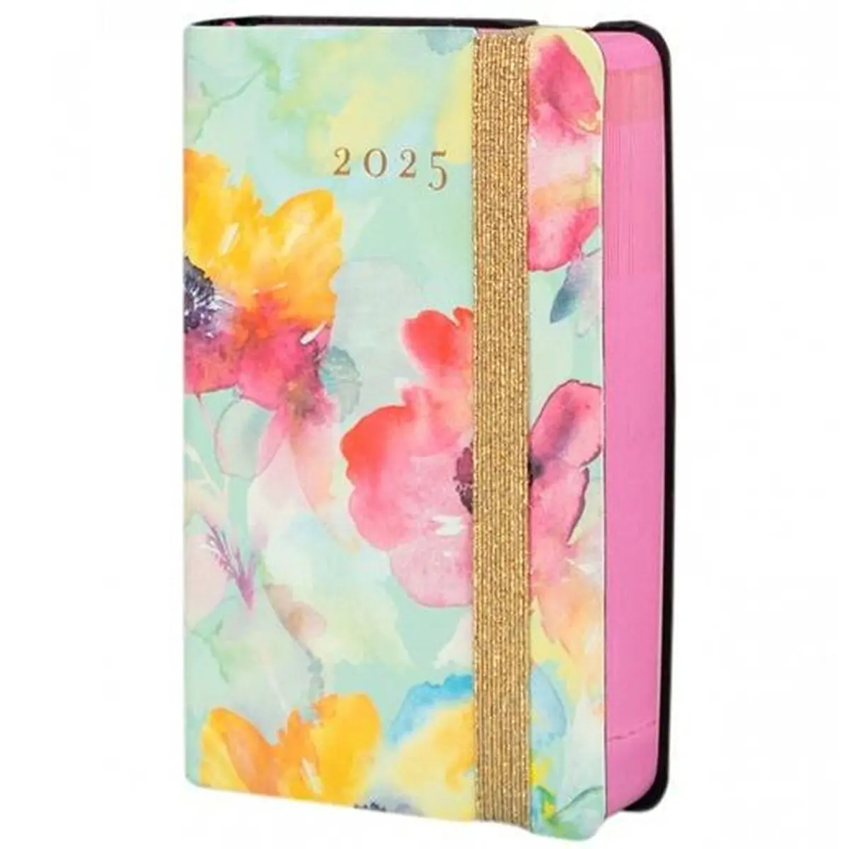 Agenda Finocam FLEXI JOY 8,2 x 12,7 cm 2025 Floreale