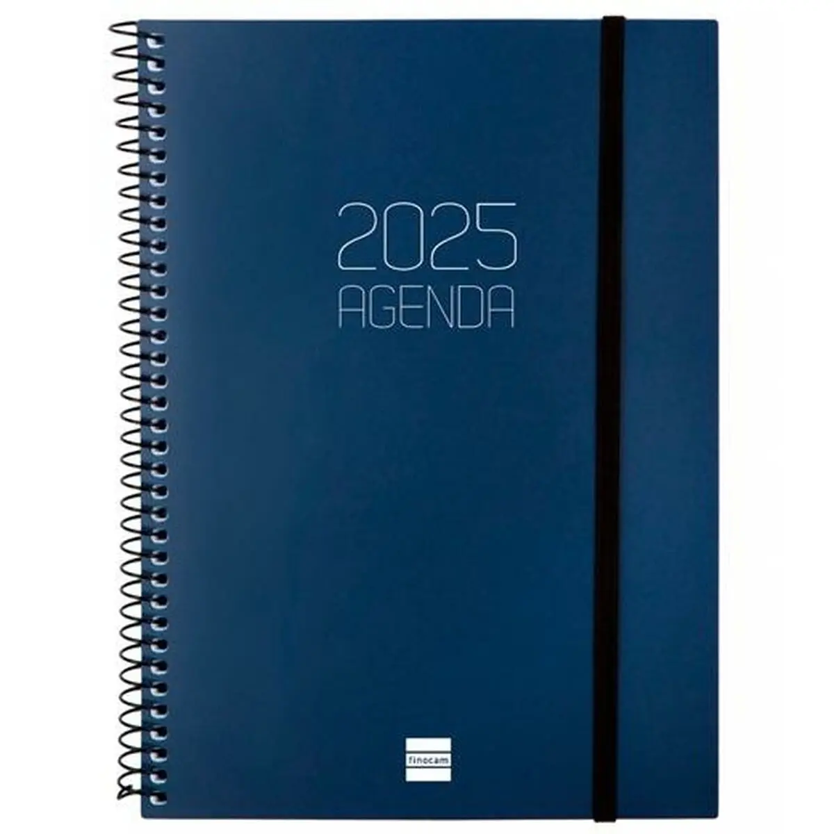 Agenda Finocam OPAQUE Azzurro A5 15,5 x 21,2 cm 2025