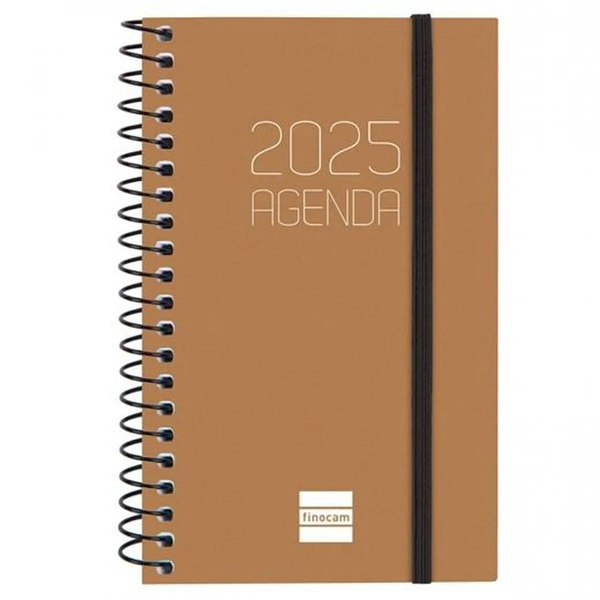 Agenda Finocam OPAQUE Marrone Mini 7,9 x 12,7 cm 2025