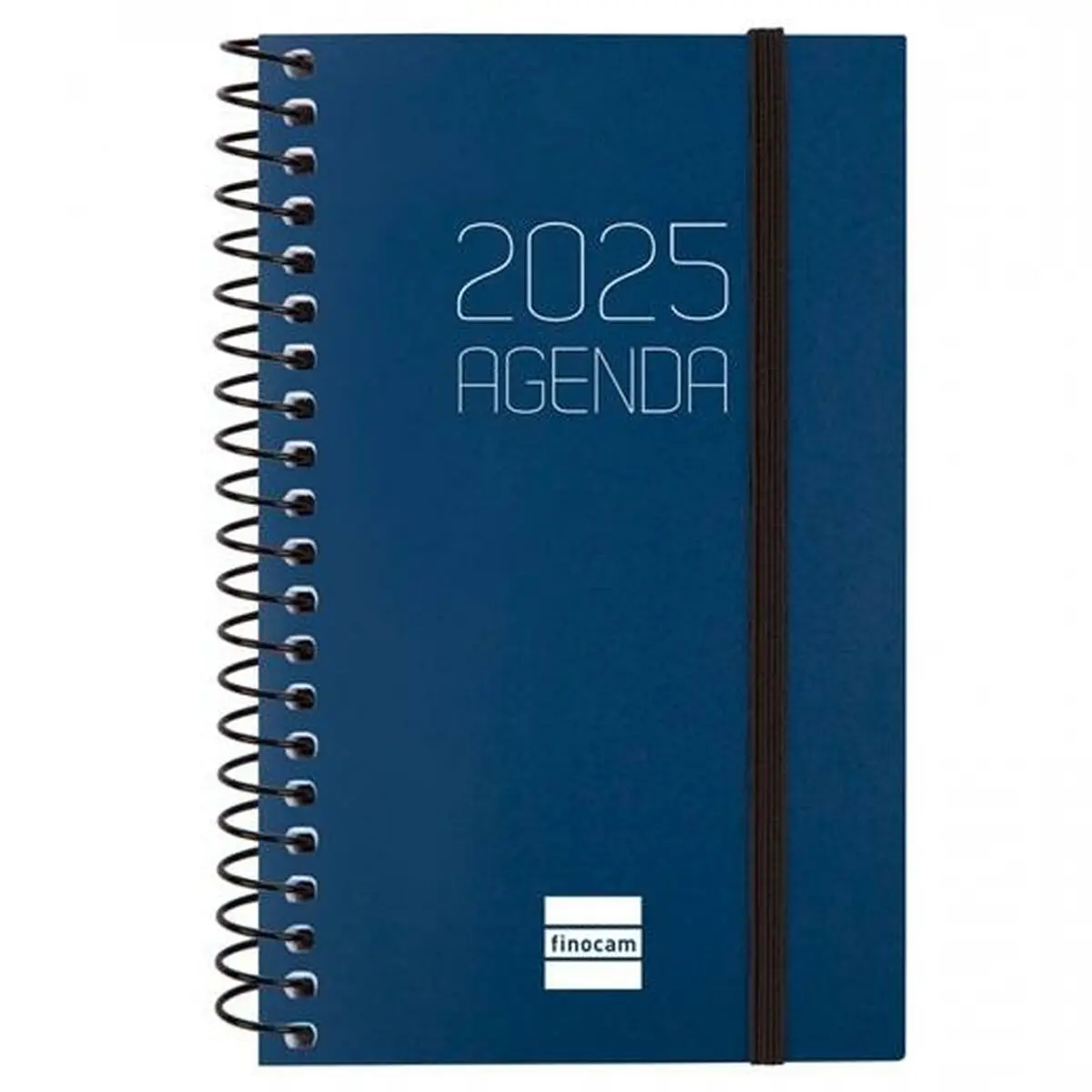 Agenda Finocam OPAQUE Azzurro Mini 7,9 x 12,7 cm 2025