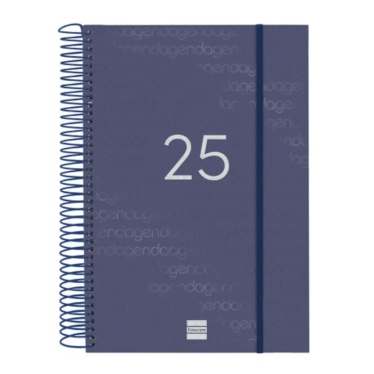 Agenda Finocam YEAR Azzurro 16,5 x 24,2 cm 2025