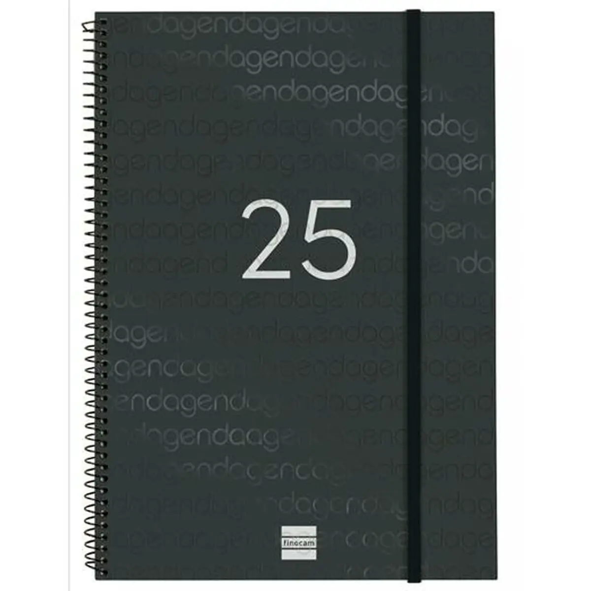 Agenda Finocam YEAR Nero A4 21 x 29,7 cm 2025