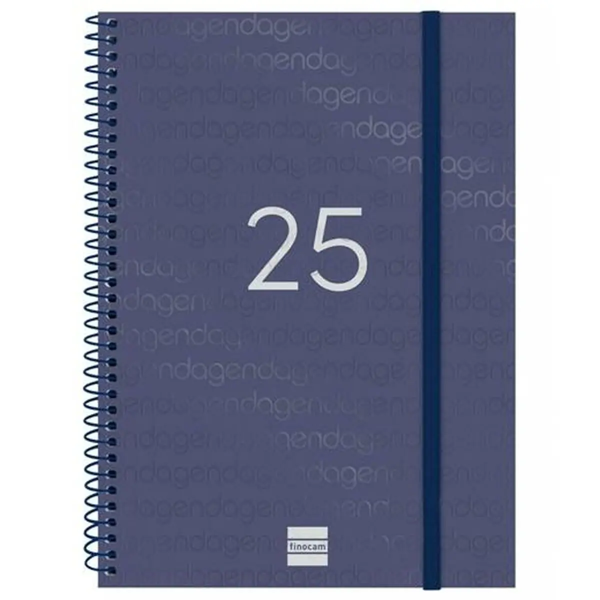 Agenda Finocam YEAR Azzurro A5 15,5 x 21,2 cm 2025