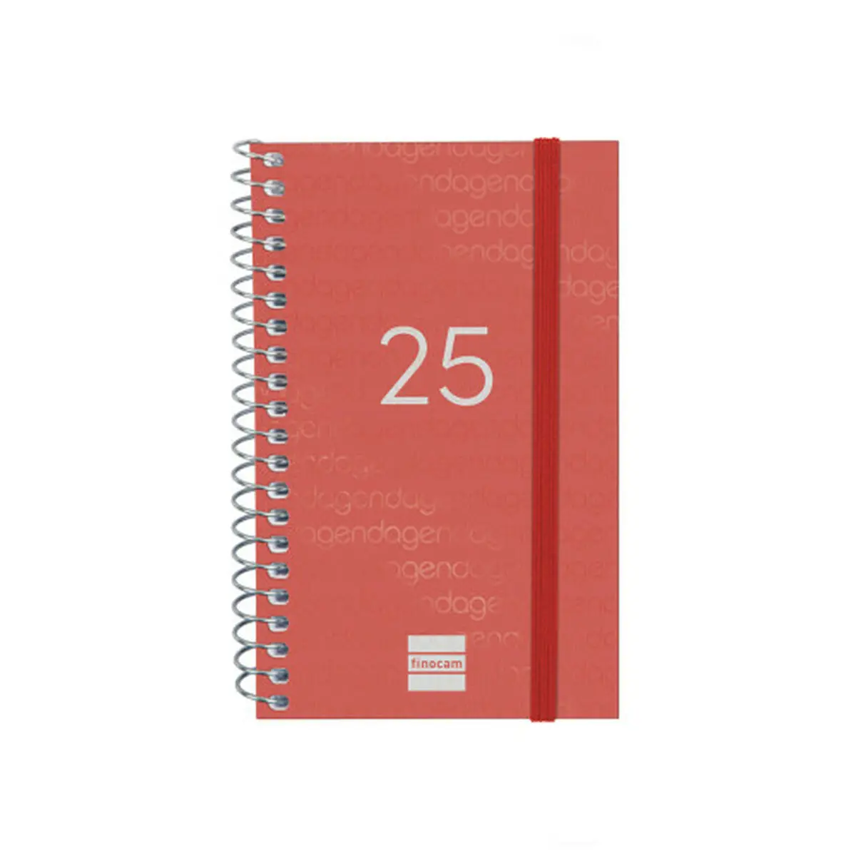 Agenda Finocam YEAR Rosso Mini 7,9 x 12,7 cm 2025