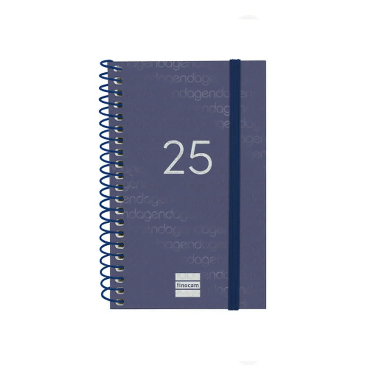 Agenda Finocam YEAR Azzurro Mini 7,9 x 12,7 cm 2025