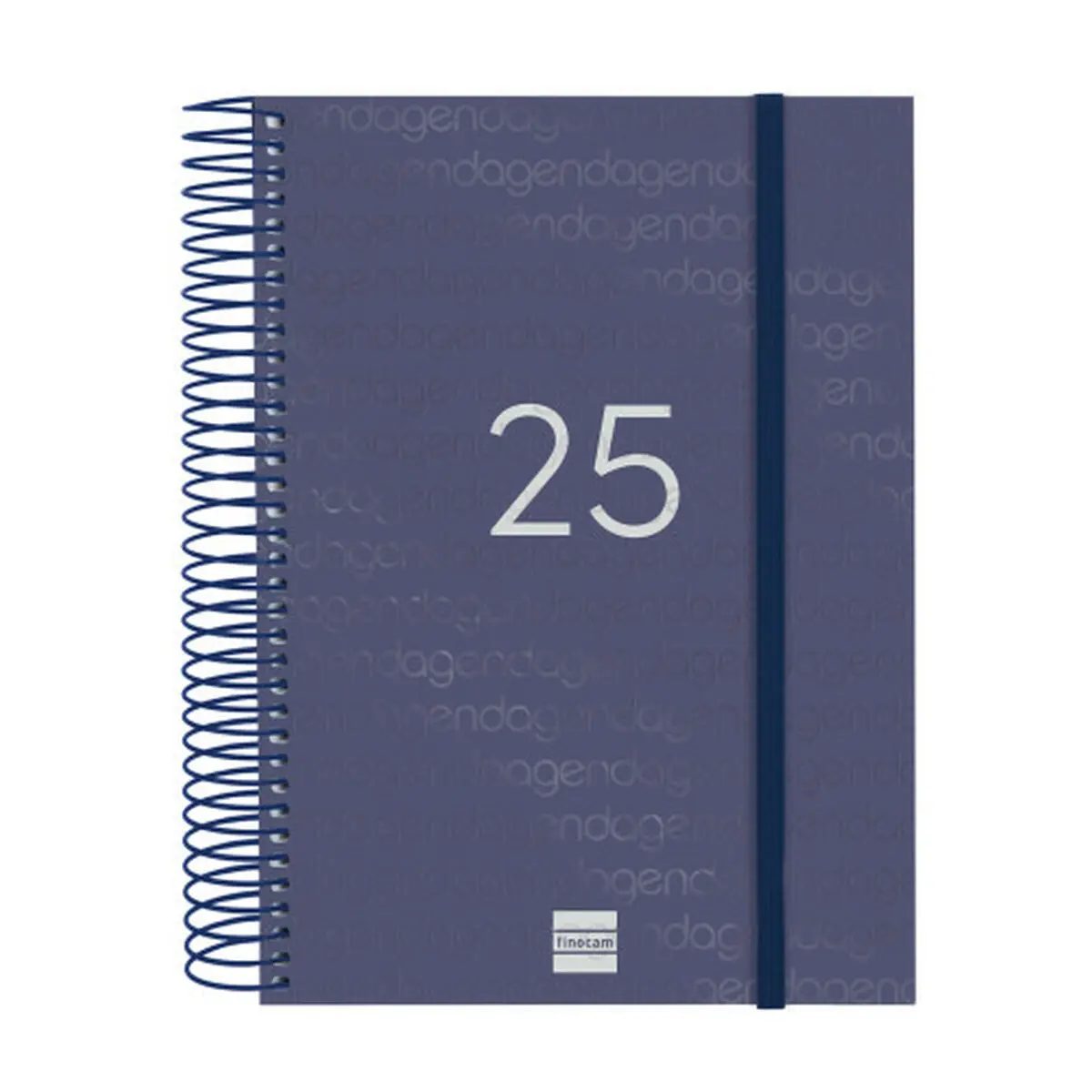 Agenda Finocam YEAR Azzurro A5 15,5 x 21,2 cm 2025