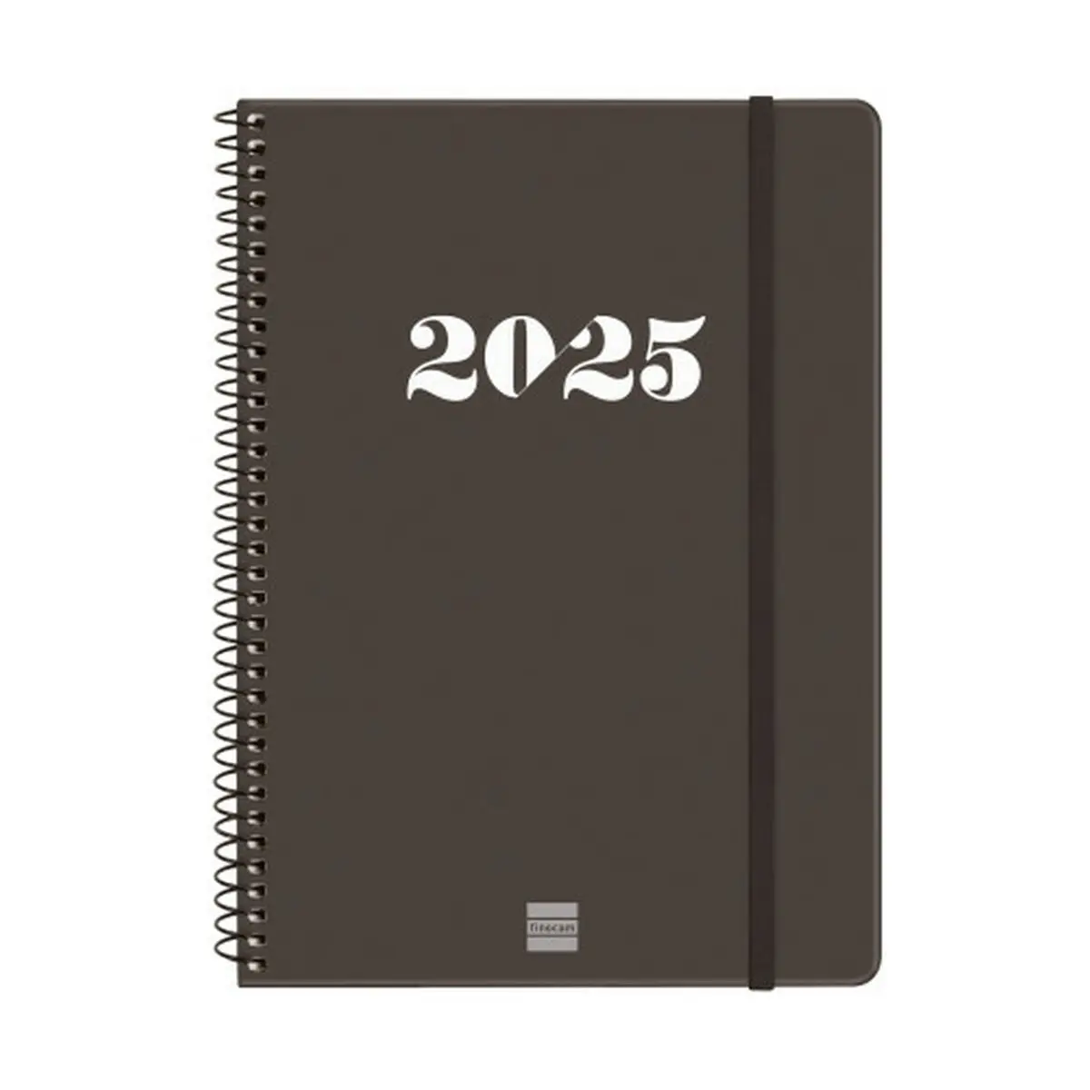 Agenda Finocam MY E10 Nero A5 15,5 x 21,2 cm 2025