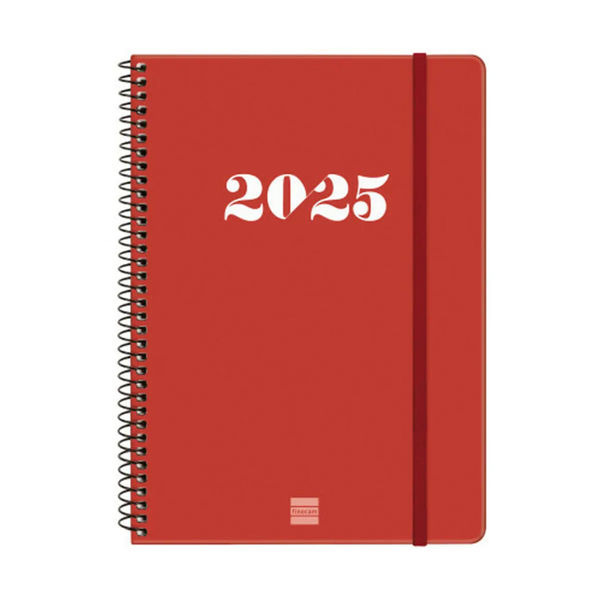 Agenda Finocam MY E10 Rosso A5 15,5 x 21,2 cm 2025