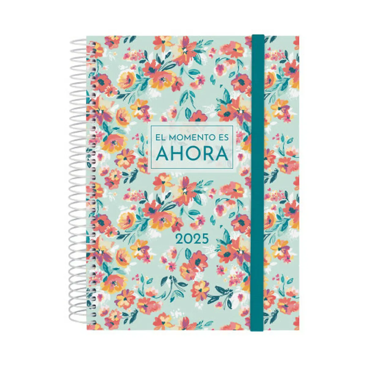 Agenda Finocam DESIGN COLLECTION A5 15,5 x 21,2 cm 2025 Floreale