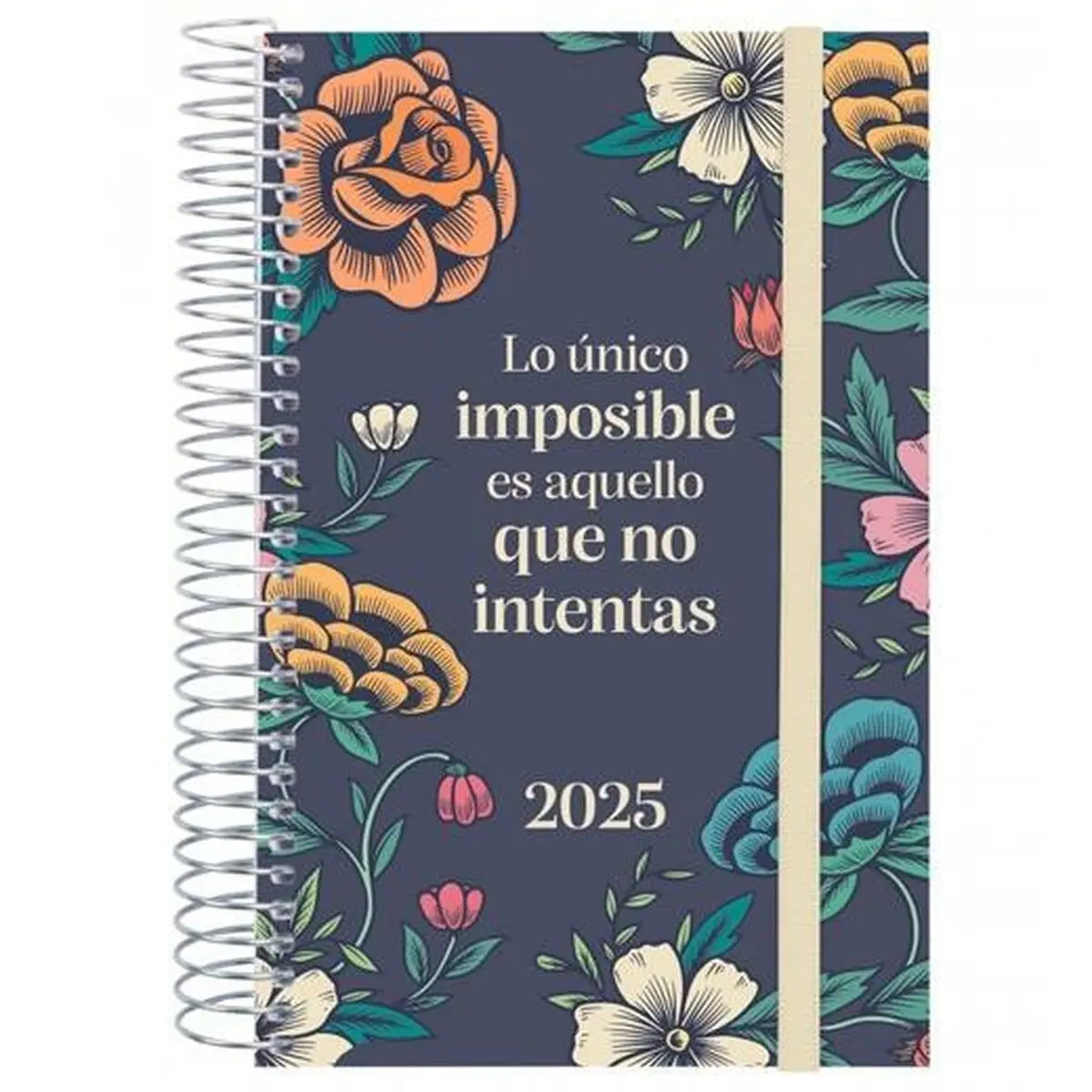 Agenda Finocam DESIGN COLLECTION 11,7 x 18,1 cm 2025 Floreale