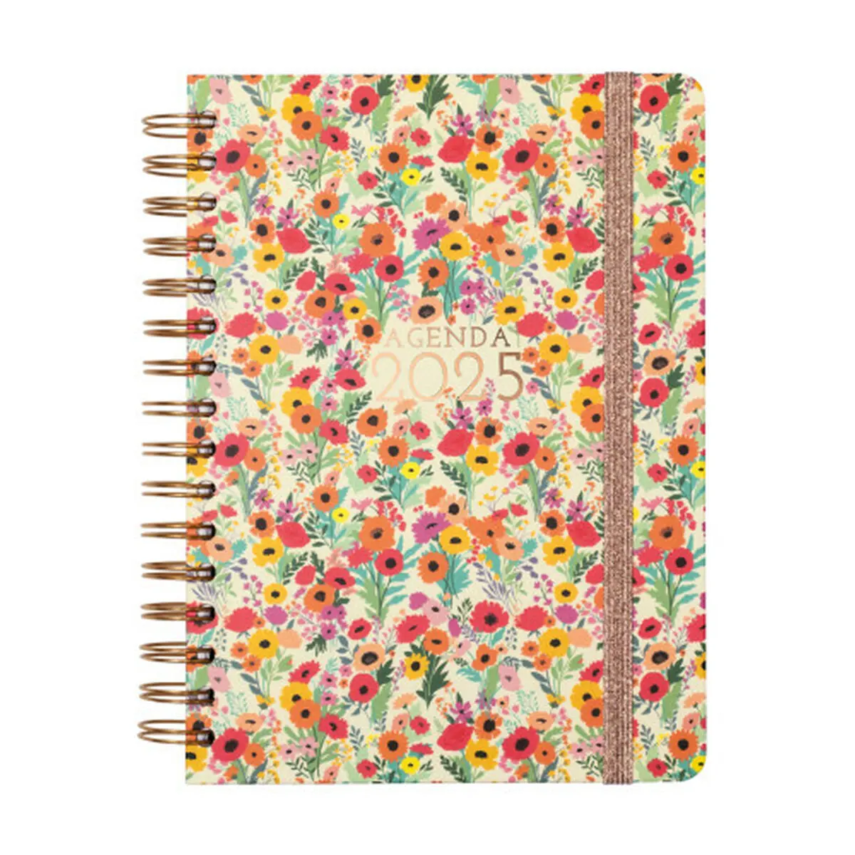 Agenda Finocam YOU A5 15,5 x 21,2 cm 2025 Floreale