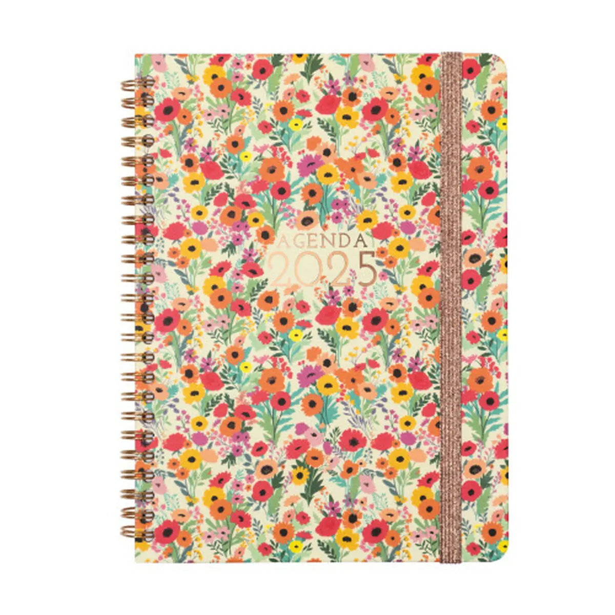 Agenda Finocam YOU A5 15,5 x 21,2 cm 2025 Floreale